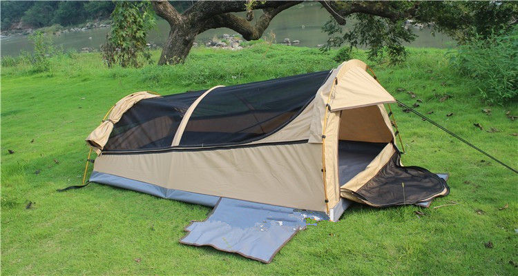 4WD Roof Top Tent Aksesoris Canvas camping Swag Tent